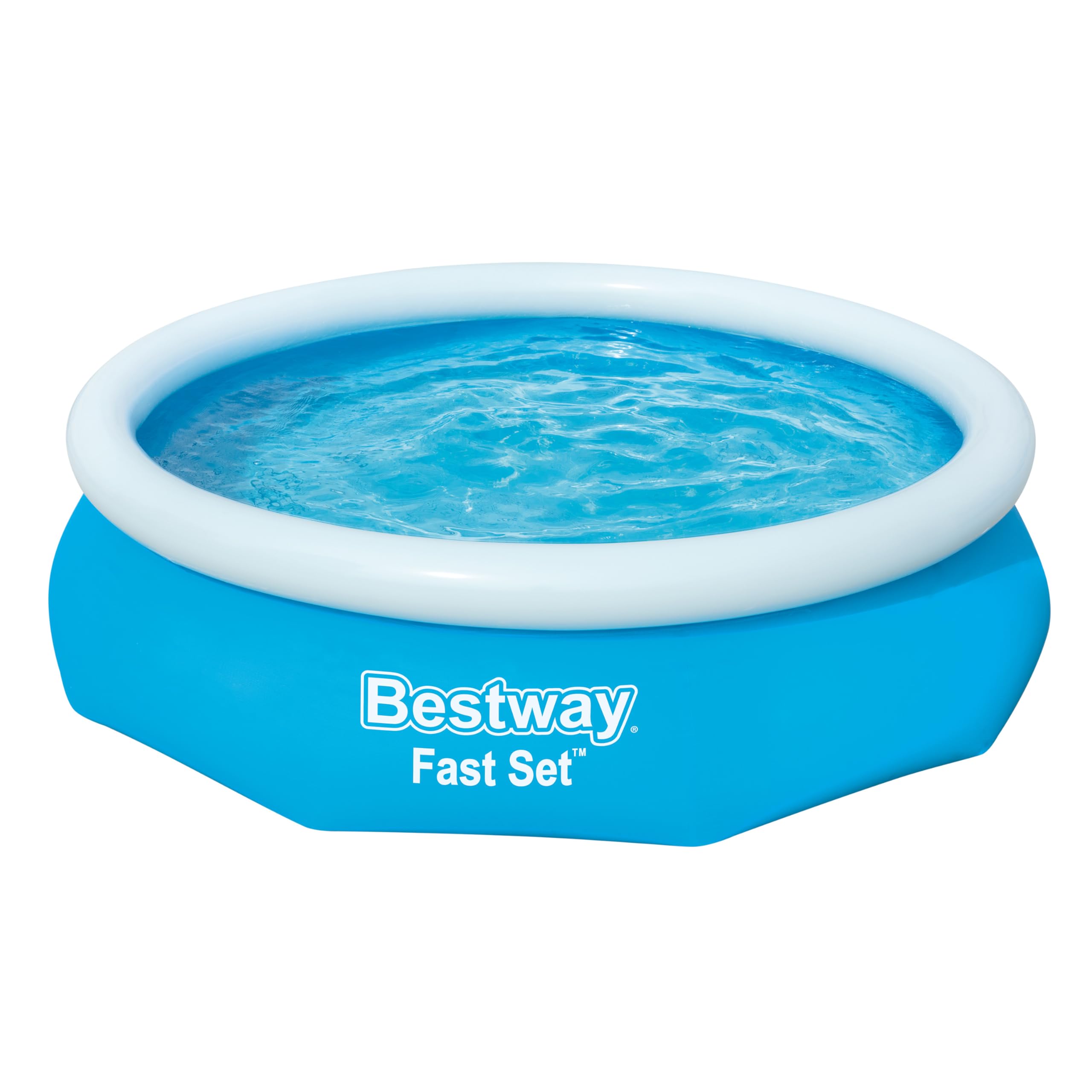 BESTWAY Fast Set Pool Set 305x76 cm, mit Filterpumpe