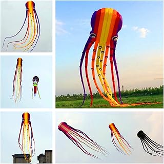 Kites 23m Octopus Kite for Adults Kite Professional Kites Soft Power Kites (Color : 30m)