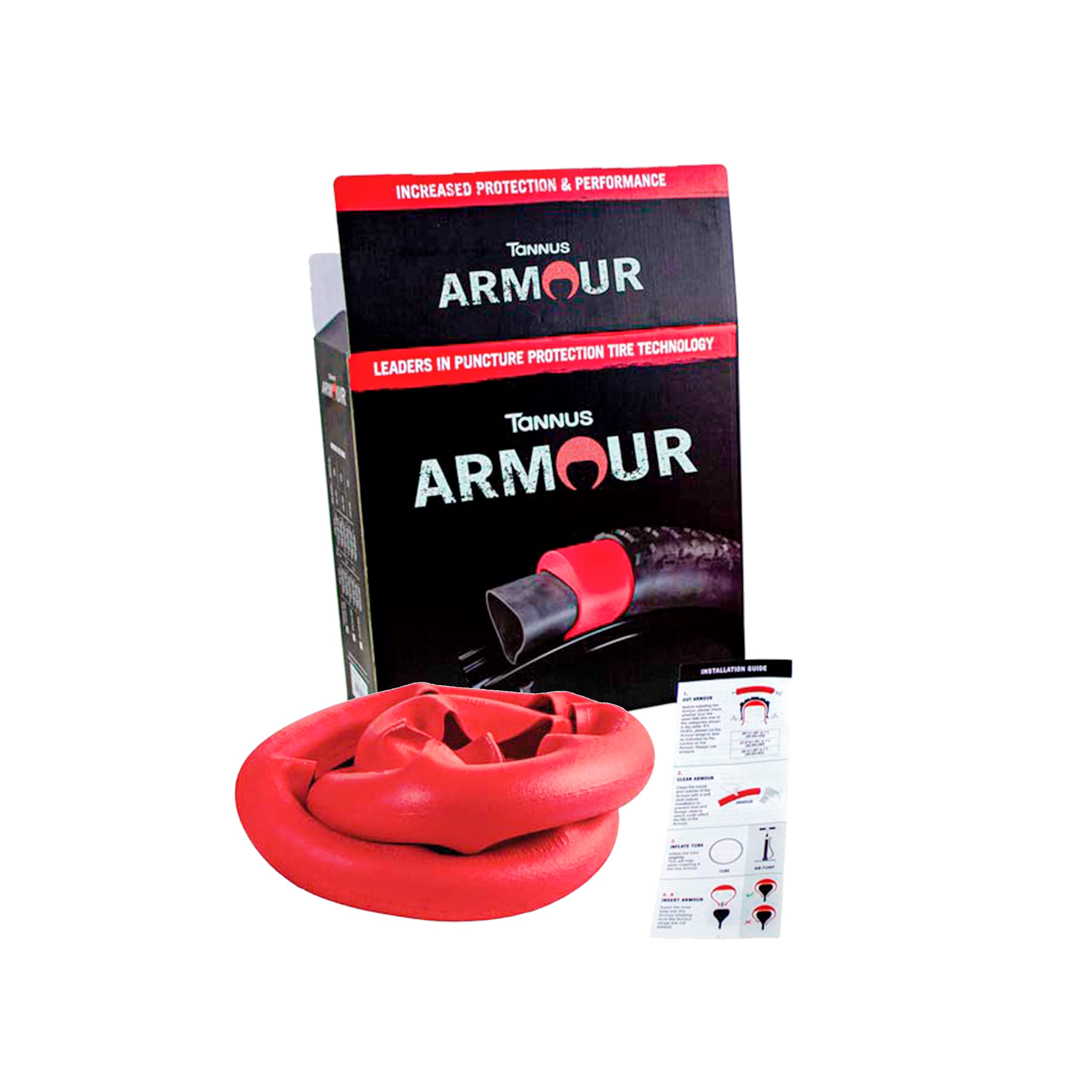 Tannus ARMOUR Protection Anti-Crevaison pour Pneus VTT/Off-Road Semi-Mousse | avec 13mm de Protection de Chambre à air, Antiponcture pour Bicyclette (1 pc.)