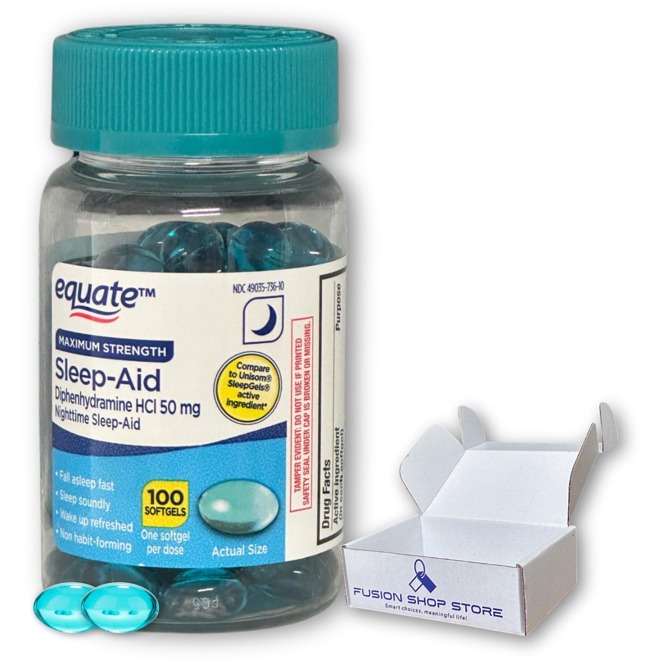 Diphenhydramine 50mg Softgels Maximum Strength