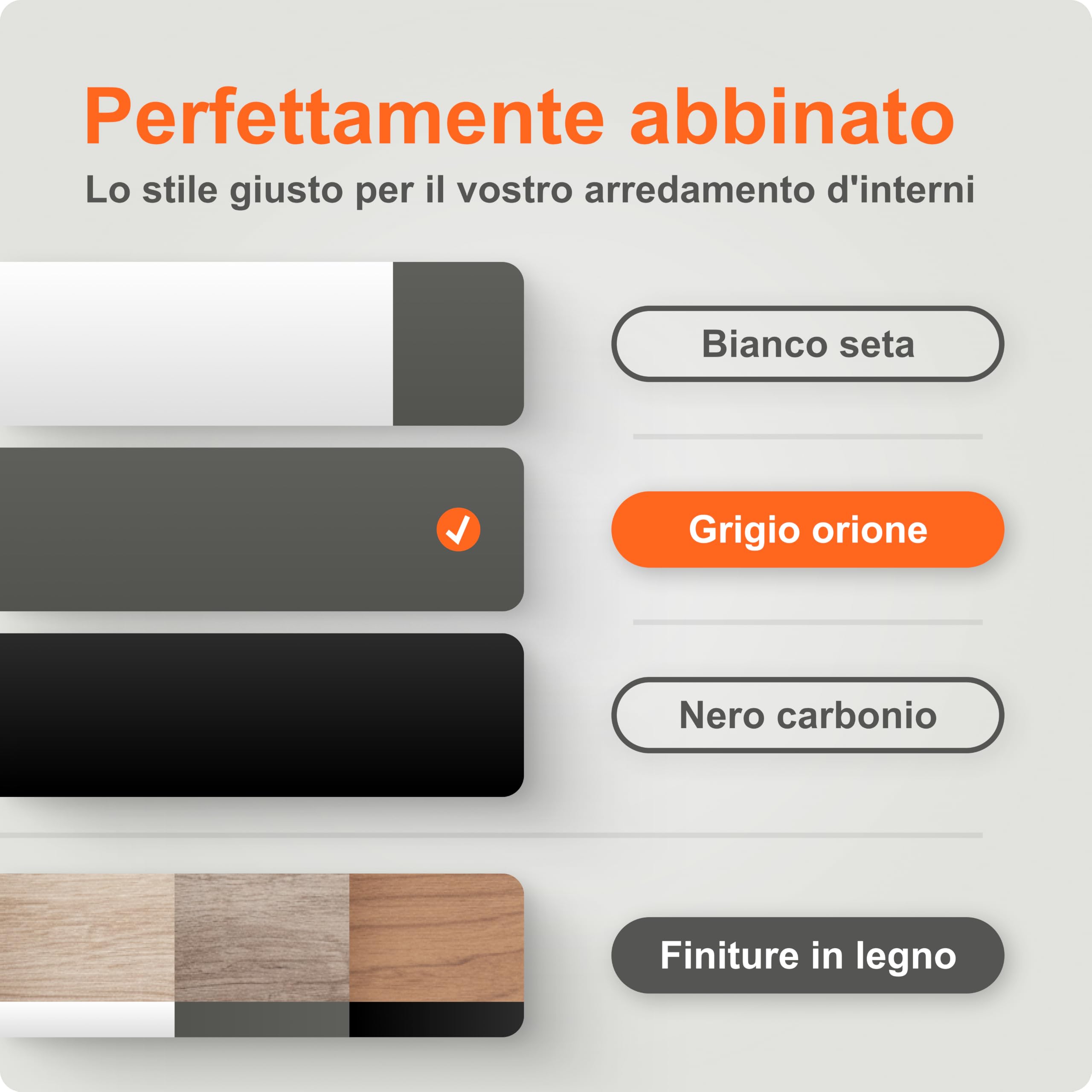 blum AMBIA-LINE portaposate Soft-Touch | organizer cassetto premium per cassetti e mobili da cucina moderni | protegge, ordina e organizza posate e utensili | 42×30×5 cm | Grigio Orion