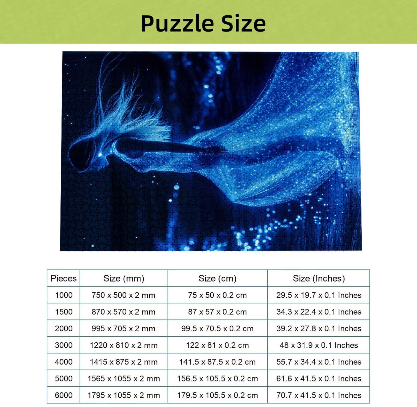 Puzzle 4000 Pièces Femme, Puzzle 4000 Pièces Adultes et Enfants, Puzzles Bois avec Une Boîte d'emballage Exquise, Jeu Éducatif Puzzles Flots, Noël Decoration Maison, Cadeau Femme, Cadeau Homme H-4798