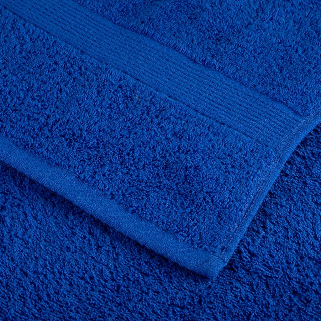 Solund, set di asciugamani di alta qualità, 12 pezzi, 600 g/m², in 100% cotone, include guanto da bagno, asciugamano per ospiti, asciugamano, asciugamano da doccia, assorbente, lavabile in