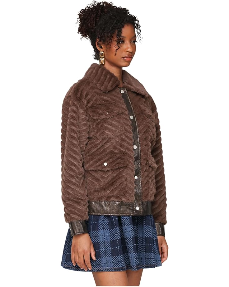 Avec Les Filles Faux Fur Trucket Jacket - #2 of 3