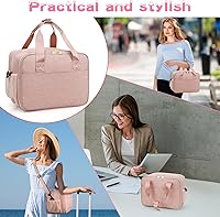 Vista 7 de Bolsa para Extractor de Leche Portátil, Bolsas Enfriadoras de Leche Materna con Compartimento Aislado, Bolsa de Extracción Compatible