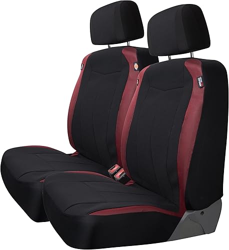 DICKIES Durasport Starsky - Fundas de asiento de camión de 2 piezas, duraderas y resistentes al agua, de cuero vegano, ajuste universal para disponible en Yaxa El Salvador