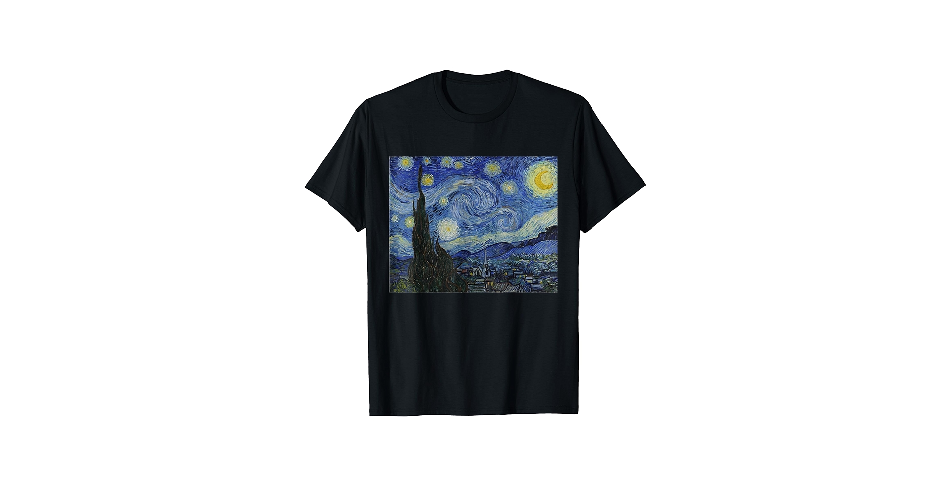 Vincent Van Gogh Starry Night  Tシャツ ゴッホ ゴッホ Tシャツ 星月夜 スターリーナイト THE STARRY NIGHT 半袖