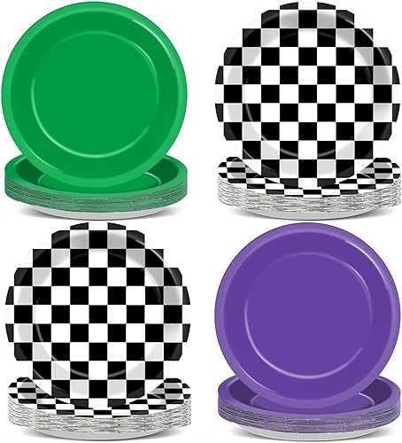 Miniatura 15 de CHUNNIN 48 Piezas Suministros de Fiesta Temática Retro de los 90 I Love The 90s - Platos Desechables de 7" Regreso a los 1990 Música para