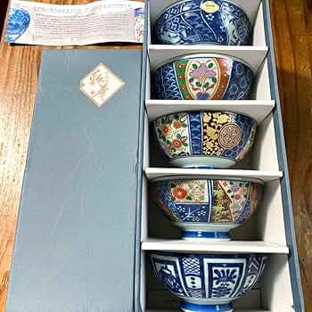 岩華窯　蓋付き飯碗 5個セット 岩華窯 蓋付き飯碗 5個セット