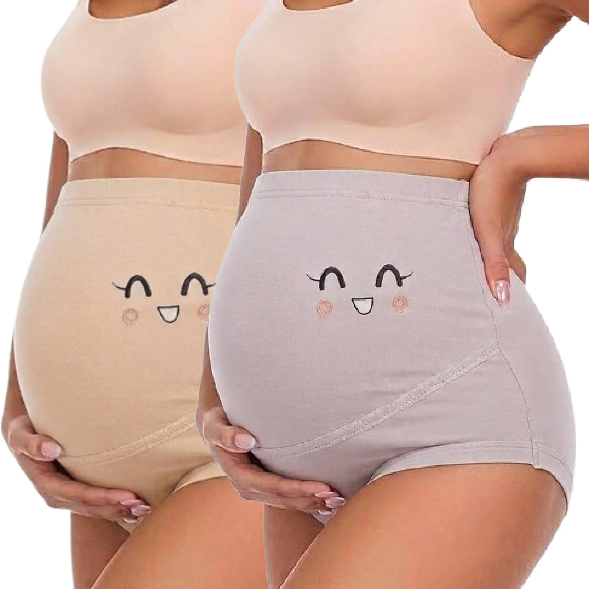 Women Maternity Panty Soft Cotton High Waist Pregnancy Underwear Adjustable Belly Support Seamless Stretch Comfortable Pre & Post Delivery Innerwear-image-33
