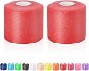 Pre Wrap Athletic Tape 2 Pack, 7cm x 27m Athletic Tape Sports Prewrap, Foam Underwrap for Ankle Wrist Knee Elbow Hair Soccer, Red