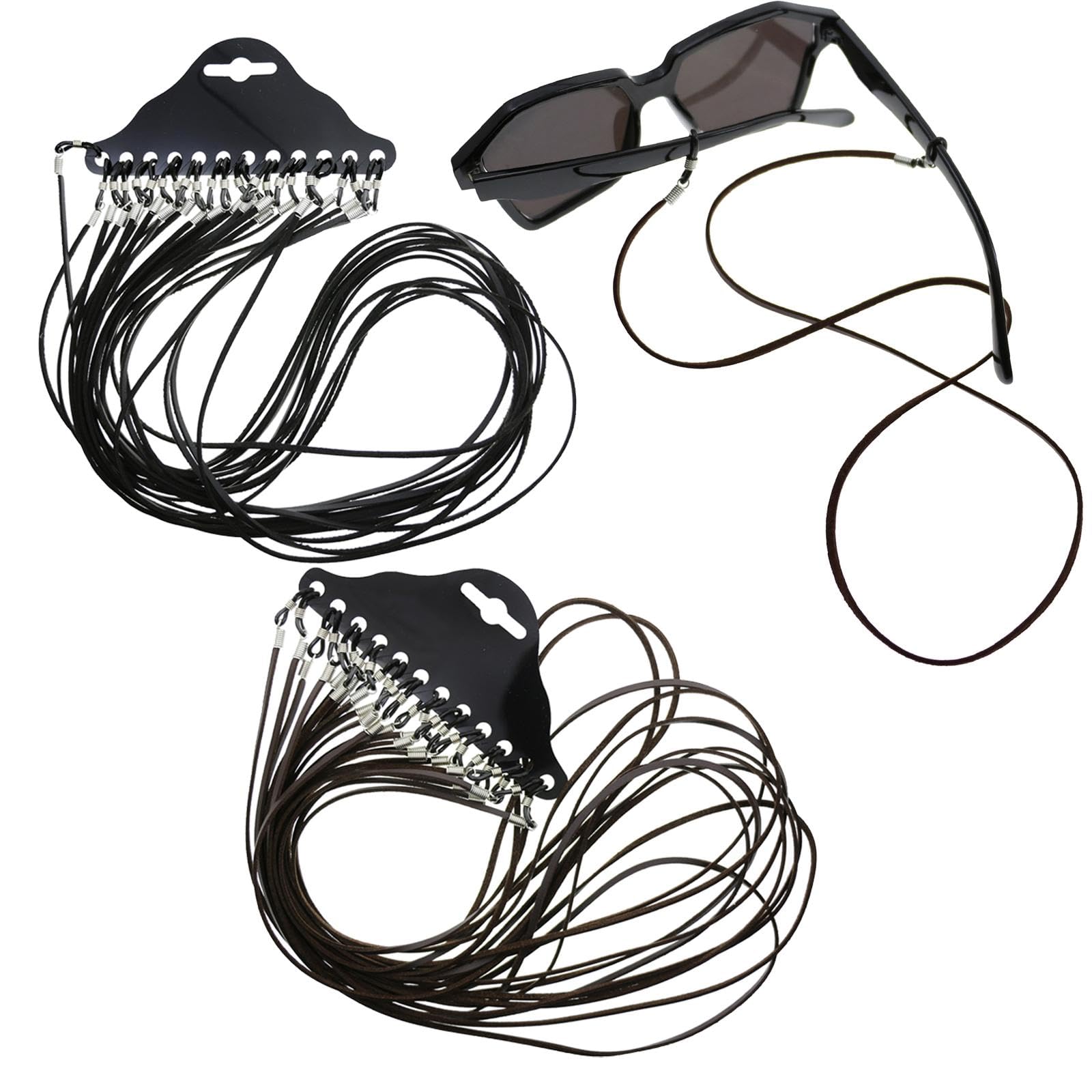 merishopp 12 Pieces Sports Eyeglasses Strap Rope Soft for Rock Climbing Walking Hiking brown|Health & Beauty | Vision Care | Eyeglass Straps & Cords-picture-23