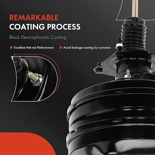 Miniatura 4 de A-Premium Potenciador de freno de vacío compatible con modelos Ford seleccionados - F-250F-350F-550 Super Duty 2008-2010, F-450 Super Duty 2008-2009