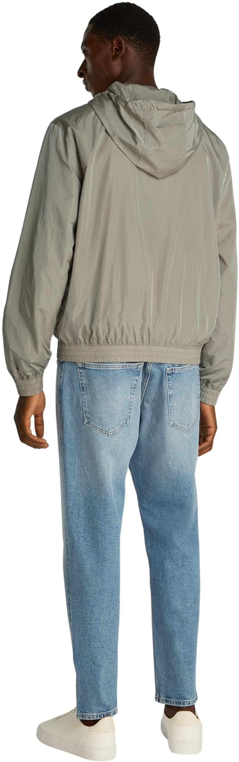 Calvin Klein Nylon Hooded Windbreaker J30j327254 Chaqueta cortavientos Hombre