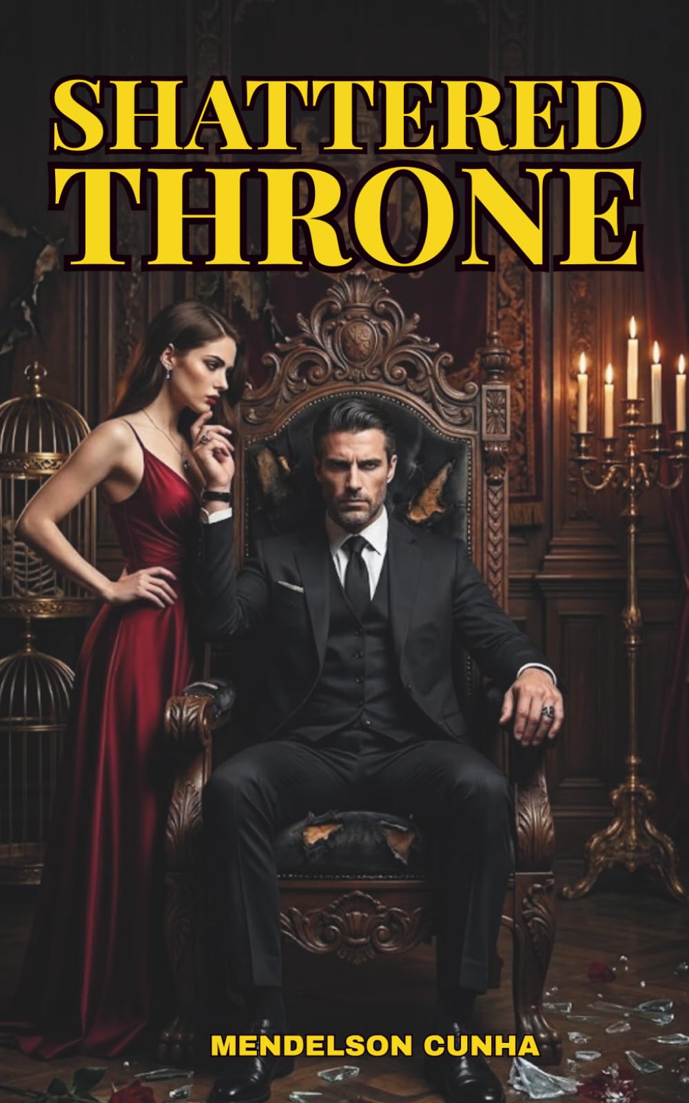Shattered Throne: A Dark Mafia Arranged Marriage Romance (Ruthless Legacy)