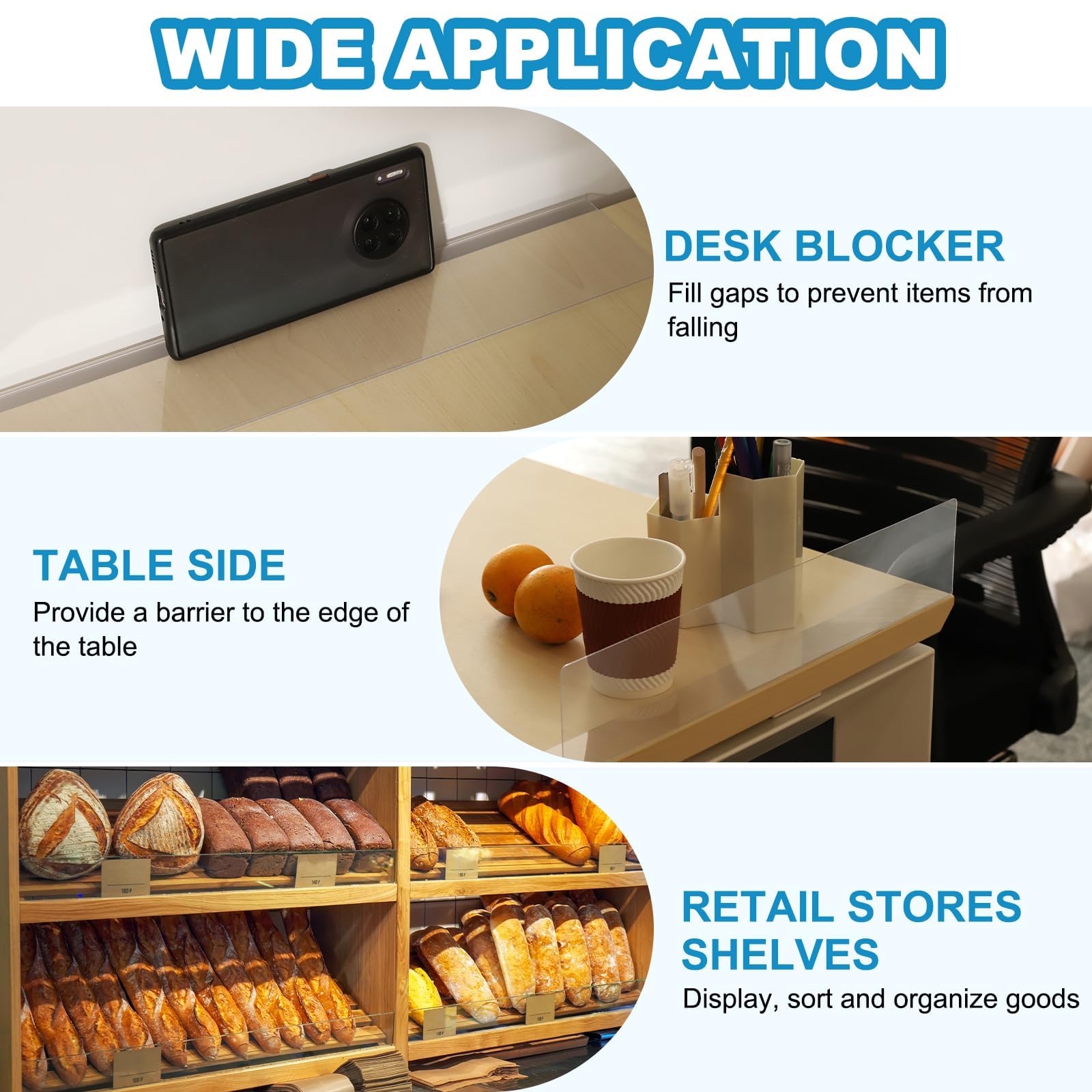 8 Séparateurs D'étagères Pour L'organisation Des Placards