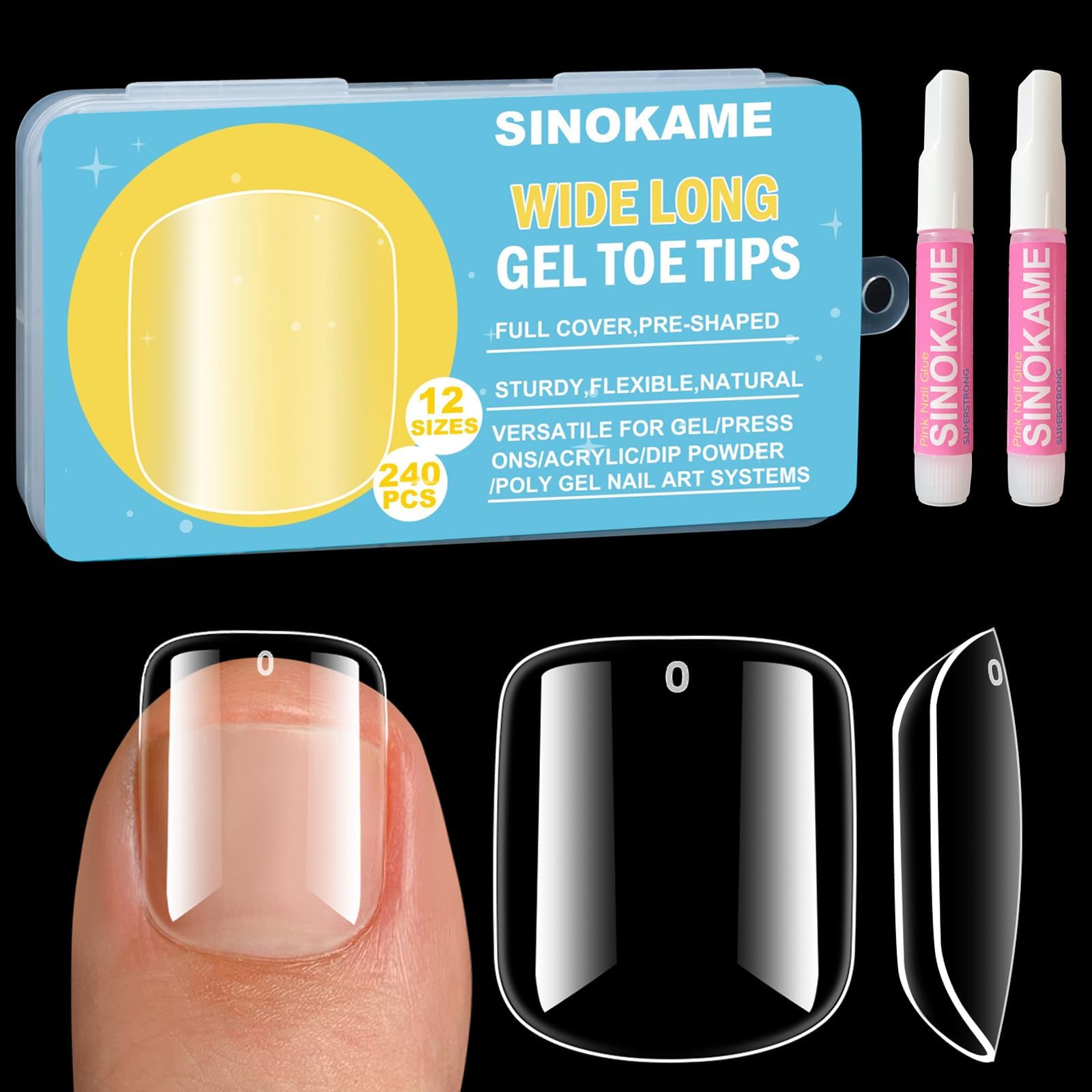 Long Toe Nail Beds