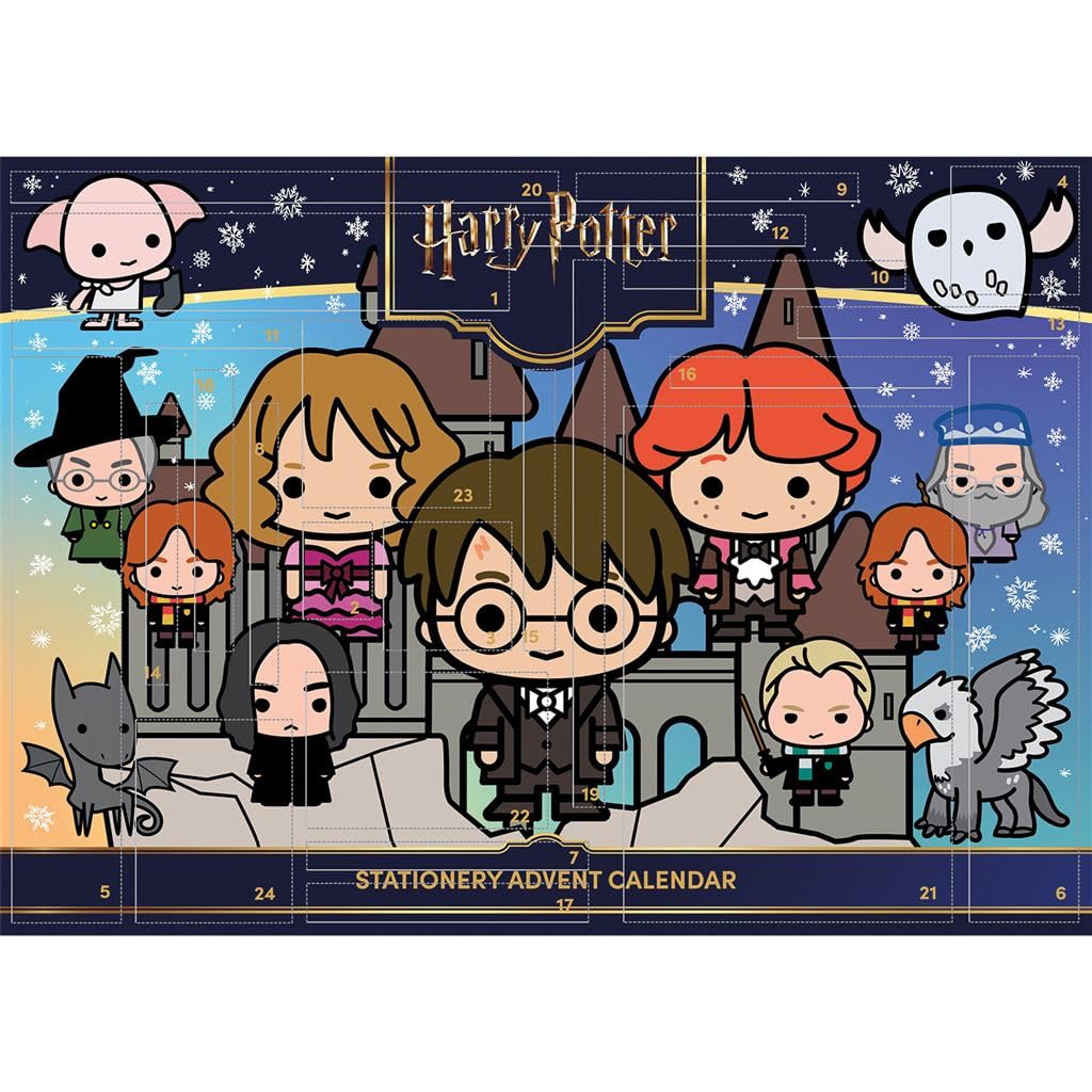 Amazon.co.jp: HARRY POTTER ADVENT CALENDAR STATIONERY SET 2026