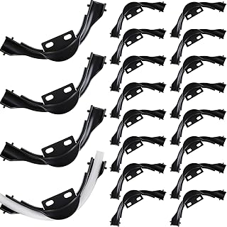 20 Pcs 3/4 Pex 90 Degree Bend Support, Plastic 90 Degree Elbow Tubing Bend Support Black Pex Fittings Clamps Pipe Holder 3/4 Inch