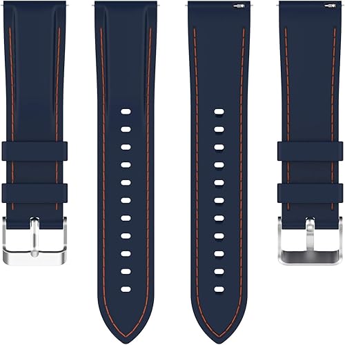 Miniatura 7 de E ECSEM Paquete de 5 correas compatibles con Tinwoo T20W/Fitpolo GTX12/ENOMIR GTX12/SWGOTA S61/Csasan T70/Kuizil T70 Smartwatch, 0.866 pulgadas