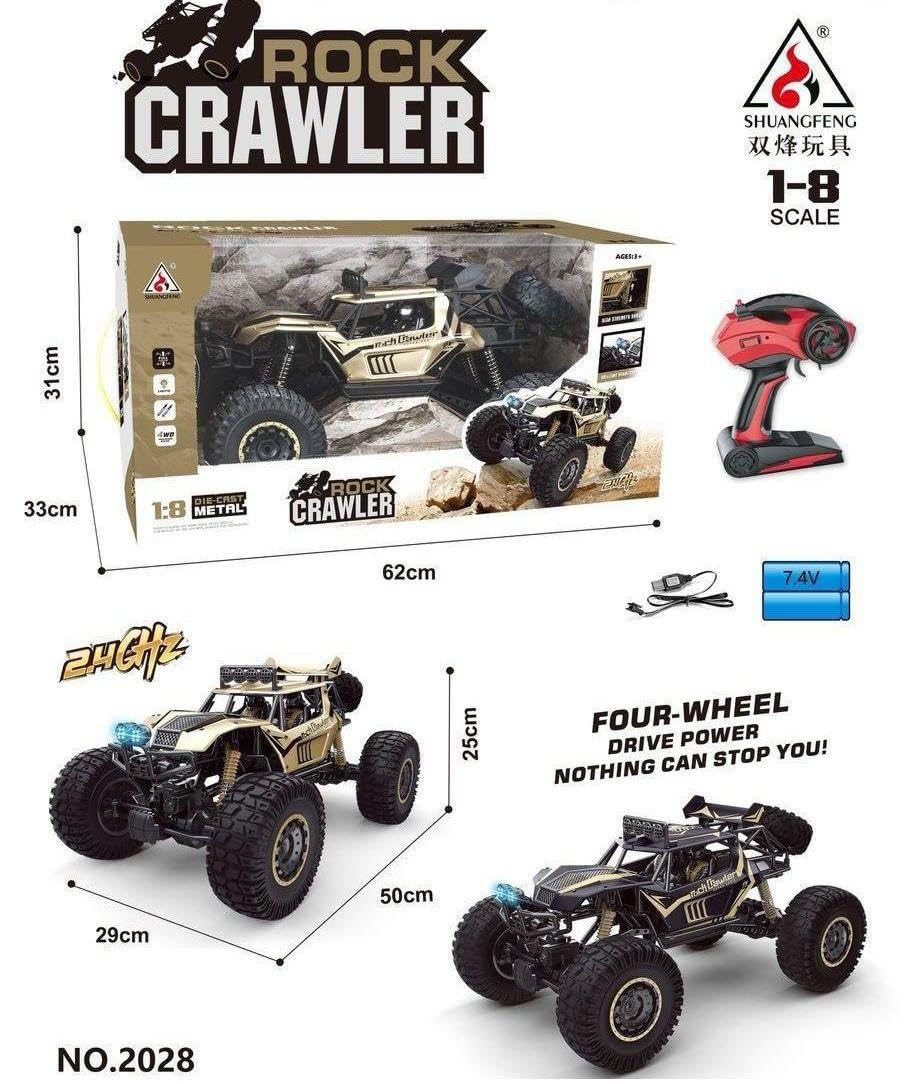 1:8 Scale RC Rock Crawler 