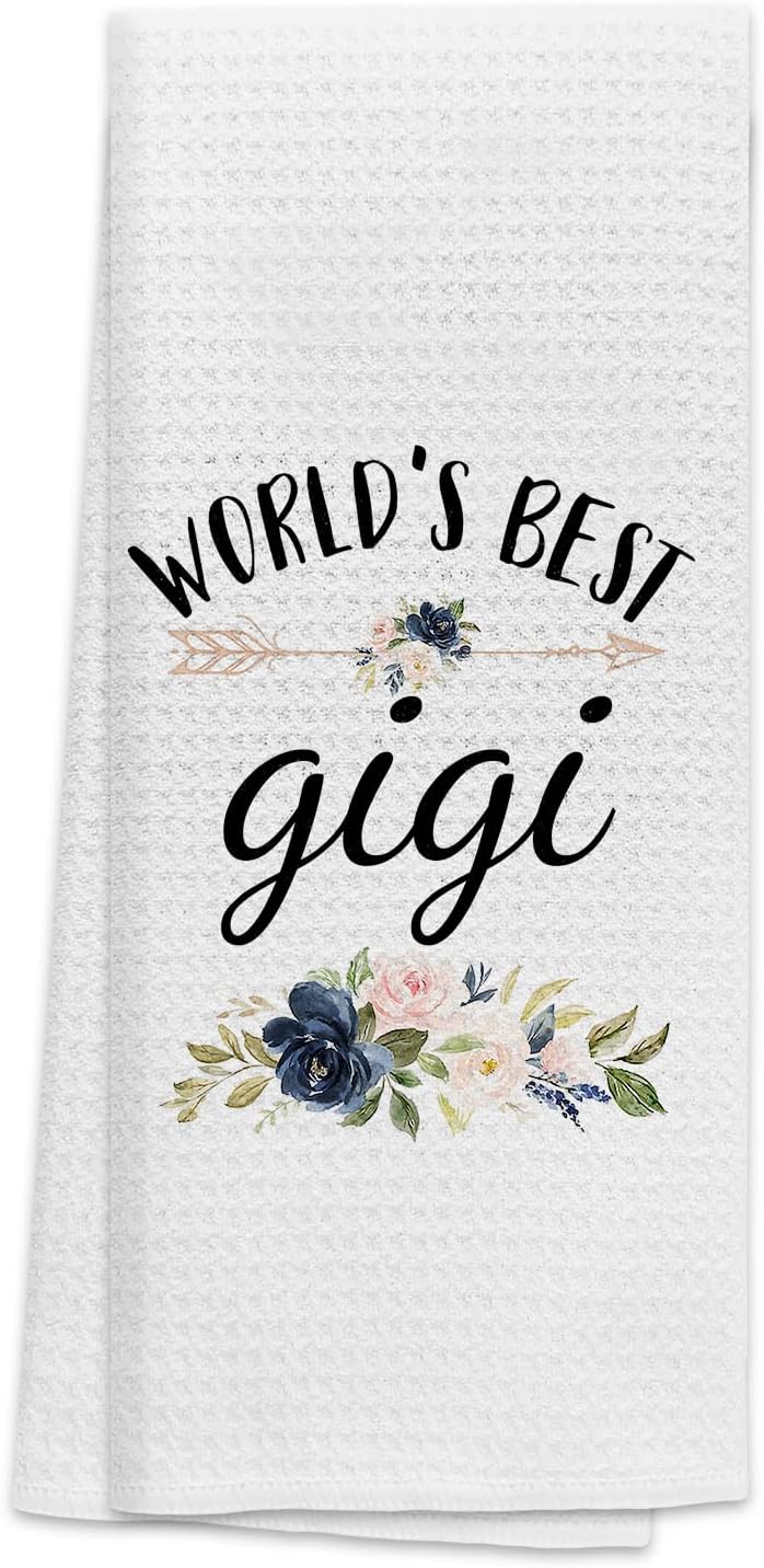 Geyoga 6 Pcs Christmas Kitchen Towels 16 x 24 Inches