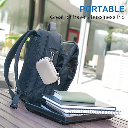 Miniatura 8 de LTGEM - Funda para Samsung T7 Shield de 1 TB y 2 TB de estado sólido portátil unidad de estado sólido externa bolsa de almacenamiento protectora