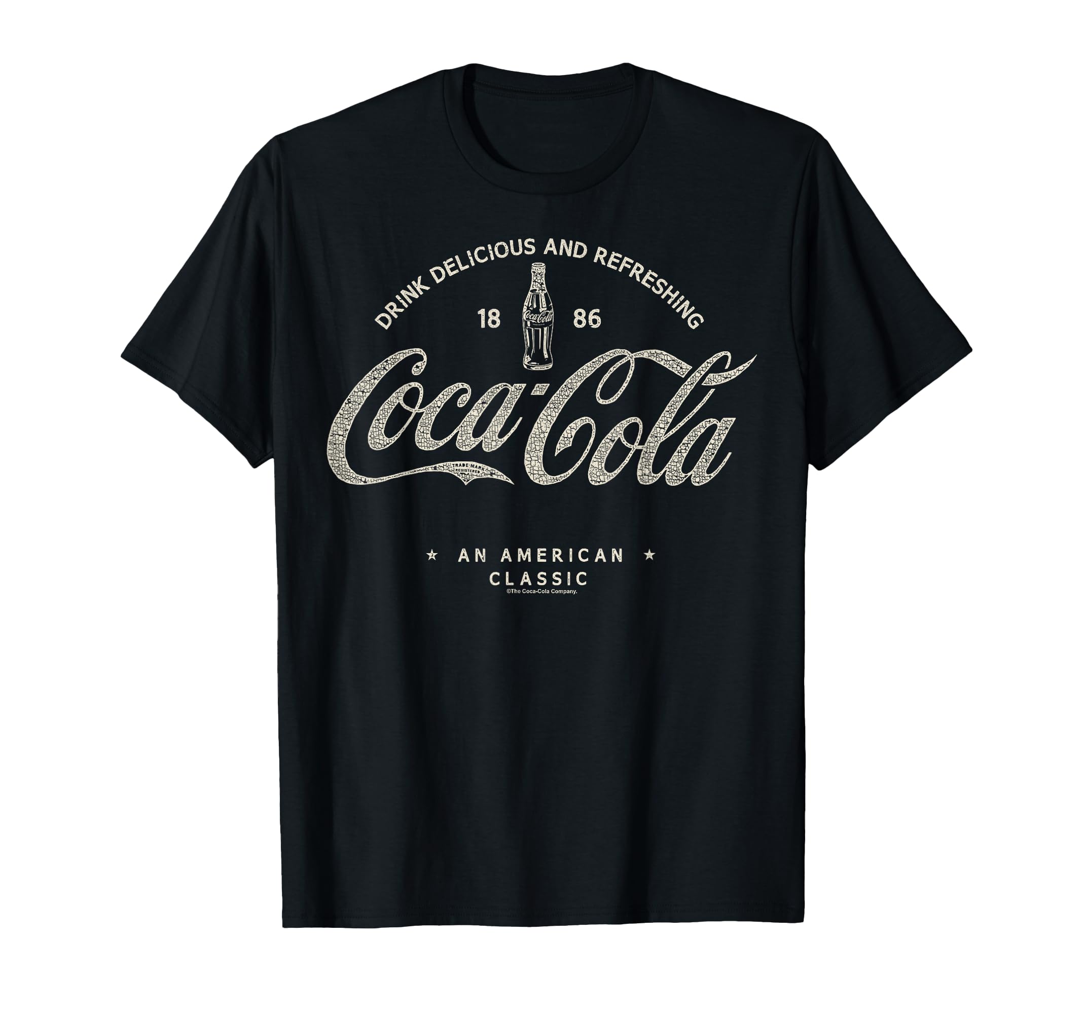 Coca-Cola 1886 An American Classic Logo T-Shirt