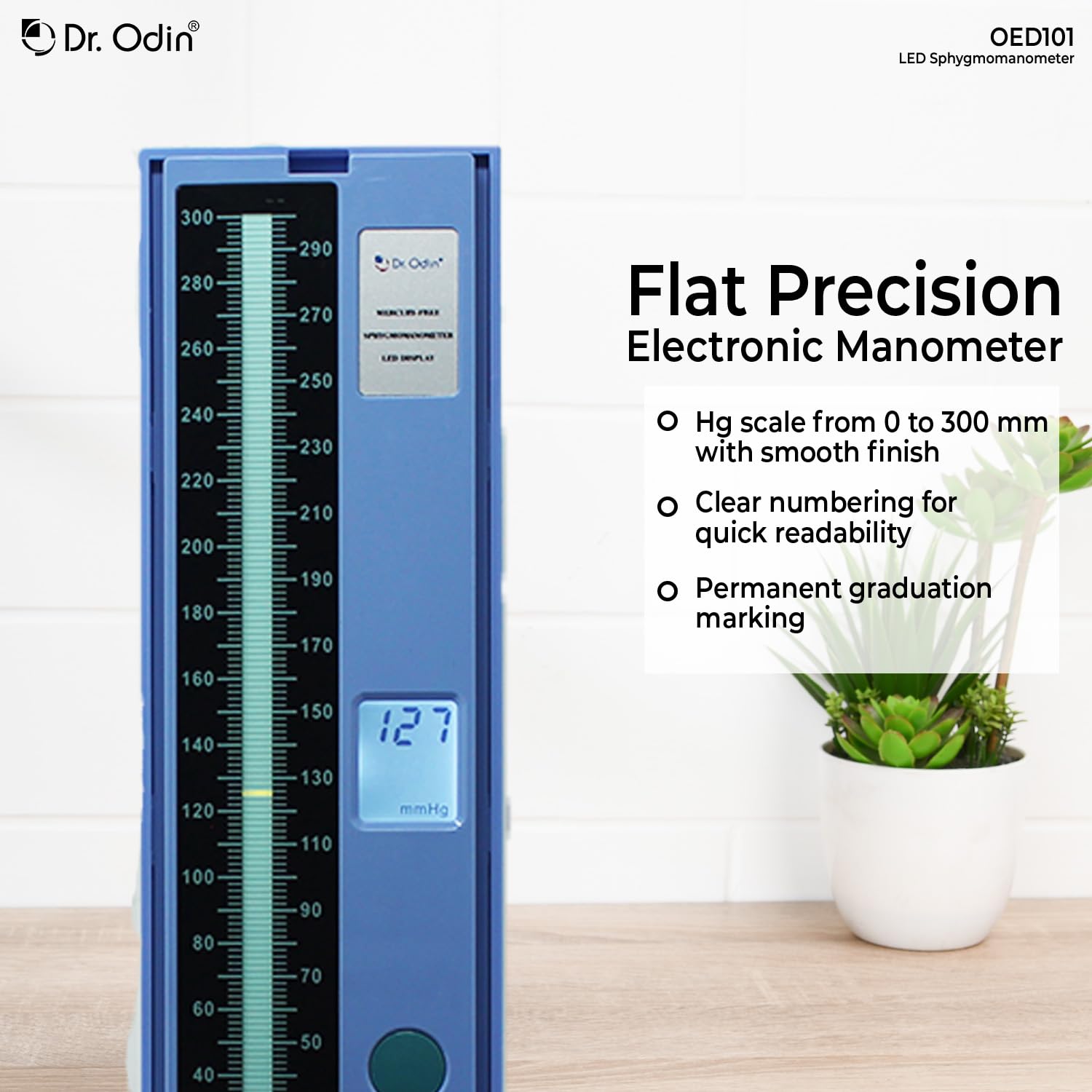 Dr. Odin OED101 LED Sphygmomanometer Advanced Blood Pressure Monitoring for Your Health Journey | Made In India (Blue) Dr. Odin OED101 LED Sphygmomanometer Advanced Blood Pressure Monitoring for Your Health Journey | Made In India (Blue)