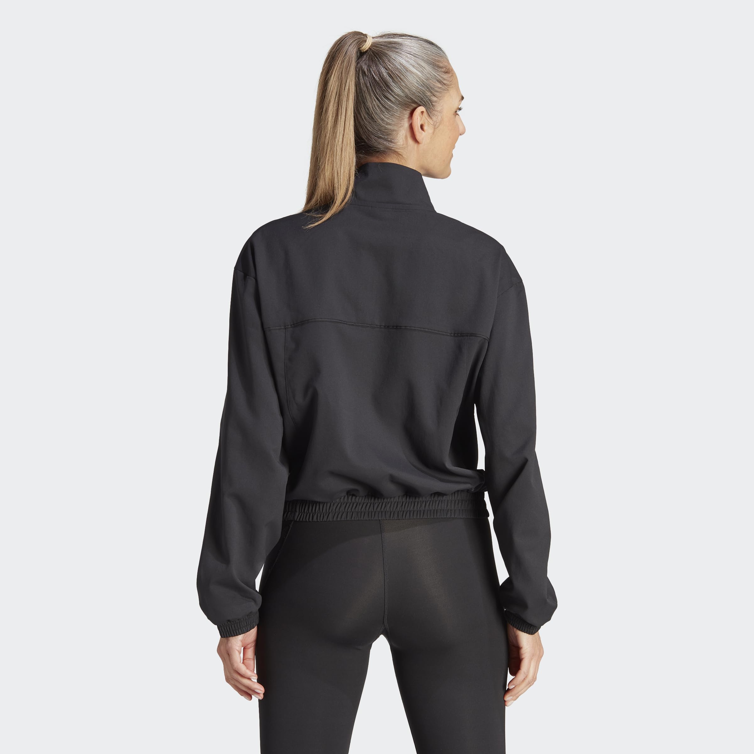 adidas Aeroready Train Essentials Woven Quarter-zip Track Jacket Track Top Donna (Pacco da 1)