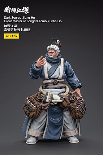 Miniatura 8 de JoyToy Fuente oscura: JiangHu Master Zongshi Tomb Yunhe Lin Figura de acción a escala 1:18