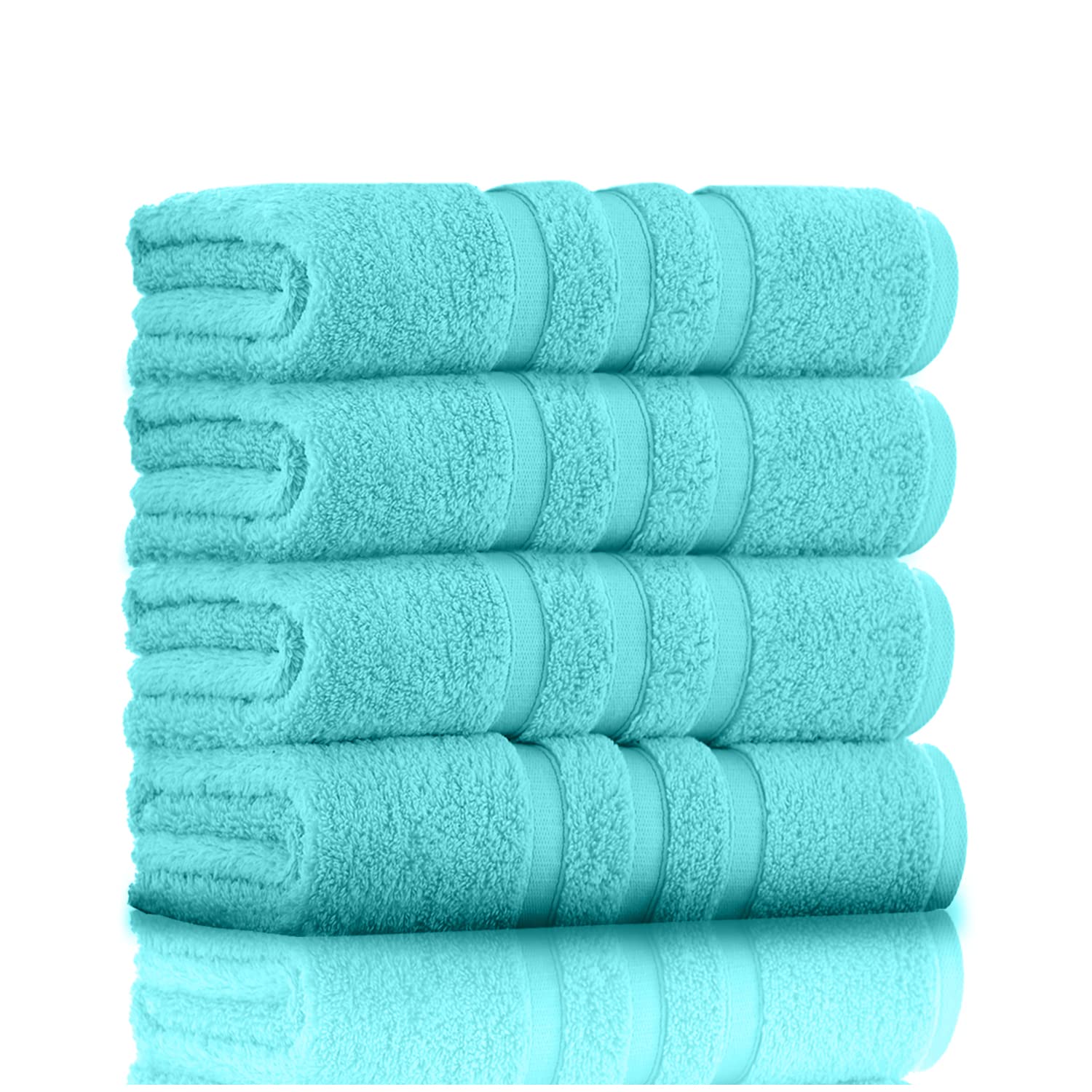 550 GSM Hand Towels, Pack of 2, Egyptian Cotton Towel, Highly Absorbent & Quick Dry Bathroom Towels Sets