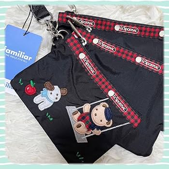 ファミリア　レスポートサック　ポーチ Amazon.co.jp: レスポートサック ファミリア familiar 3連ポーチ