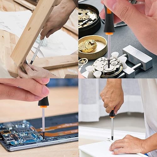 Miniatura 7 de Juego de destornilladores magnéticos Shentec de 26 piezas, juego de destornilladores profesionales que incluye destornilladores de precisión