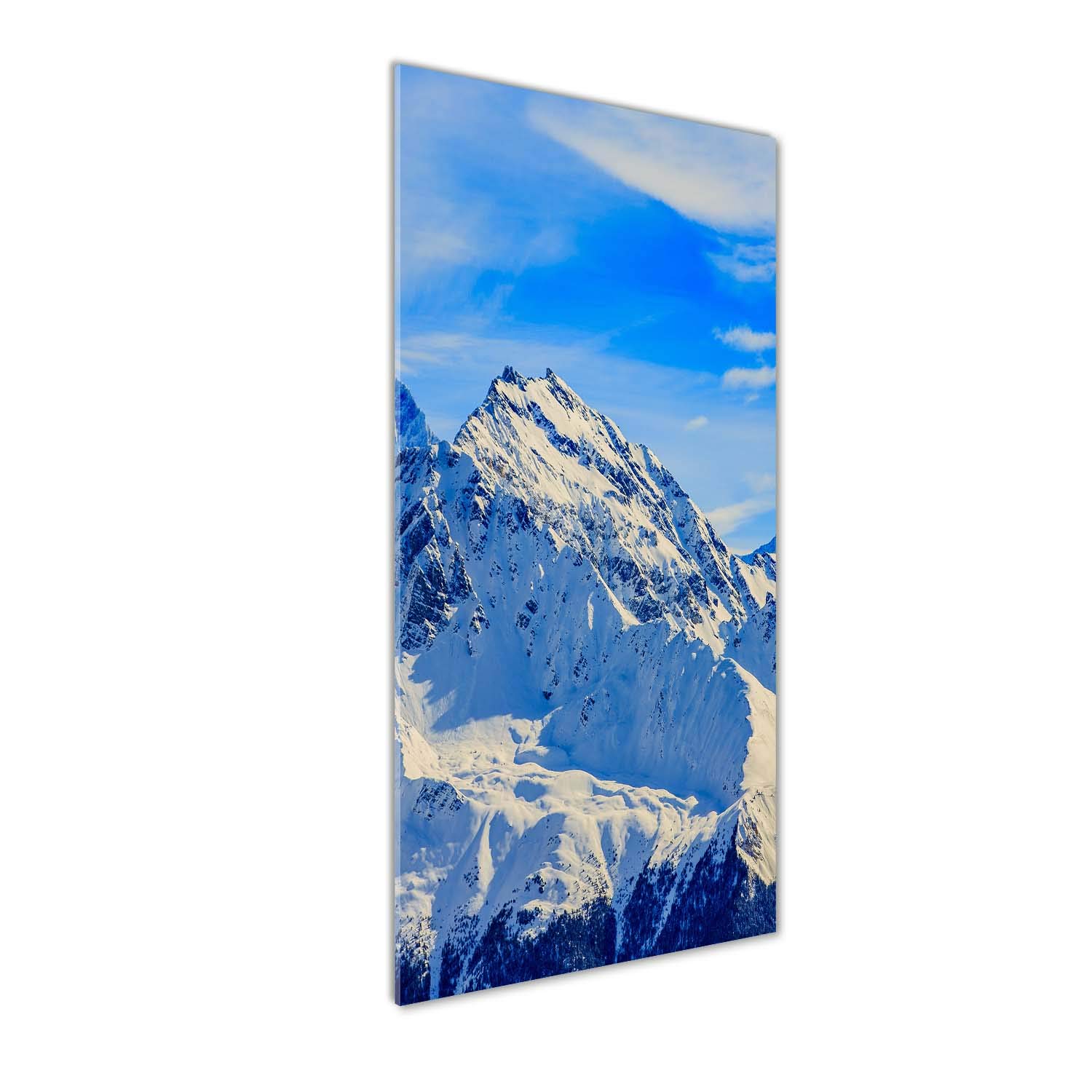 Image sur verre acrylique Tulup 50x125 pour remplacer les cadres fragiles par une déco bleu