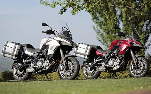 Miniatura 3 de ISITAC Clutch Handle for Benelli Jinpeng 502 TRK502 TRK 502X 2018 2019 Motorcycle CNC Aluminum Adjustable Foldable Brake Clutch Lever Accessories