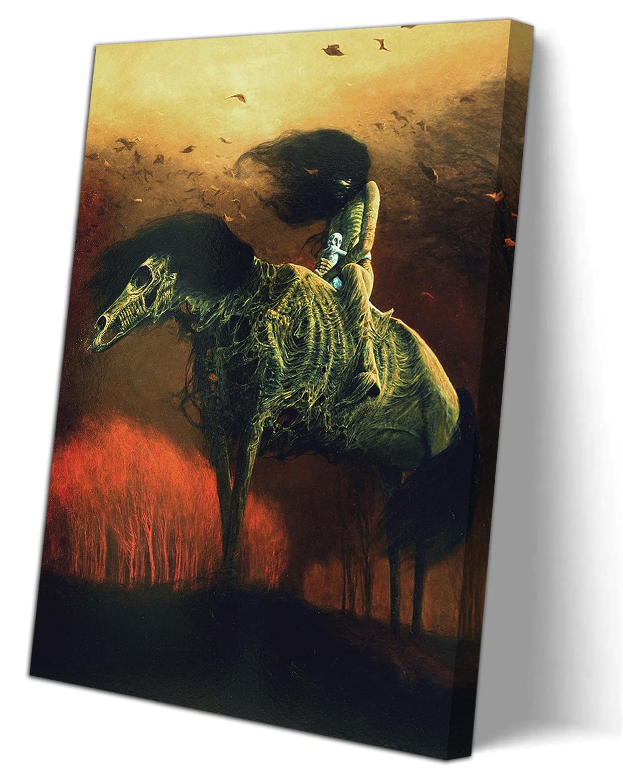 Amazon.com: Zdzislaw Beksinski Art Painting Children In Krakow