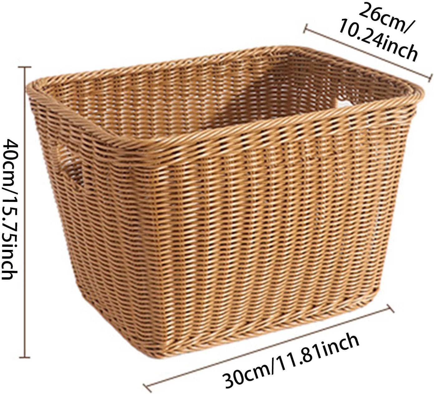 Handwoven Laundry Basket Hamper for College Bedroom Apartment