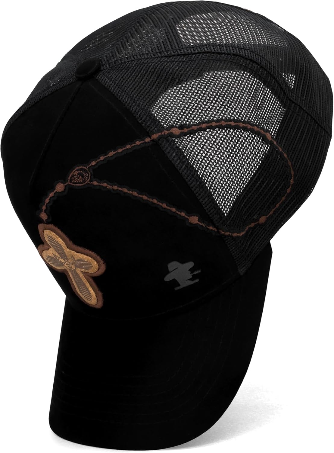 Sacudido's | Trucker Cap Cross Rosary | Snapback Hats, Adjustable, Unisex, Faith - Image 6