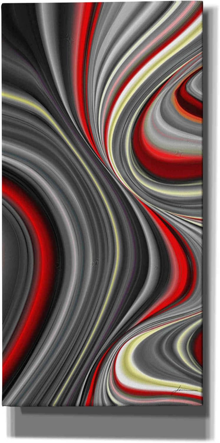 Epic Graffiti 'Smoke Screen II' by James Burghardt, Canvas Wall Art, 12"x24"