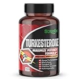 Ultra Turkesterone Ajuga Turkestanica Standardized 20% Turkesterone High Potency with Maca Root Tribulus Terrestris - Muscle Growth Energy Memory Support