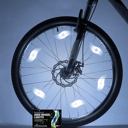 Vista 24 de Bike Wheel Spoke Lights 6-Pack with Batteries Included, Kid Bicycle Accessories for Boys Girls with 3 Lighting Modes, Easy to Install Spoke Paquete