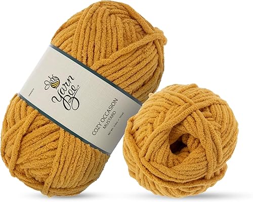 Hobby Lobby Mustard Yarn Bee Cozy Occasion - Ovillo de lana, unidad