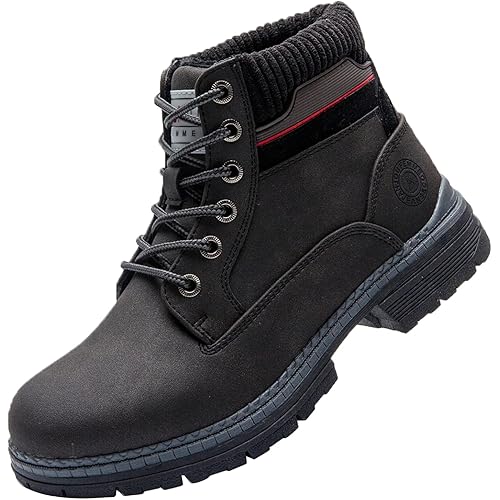 ANJOUFEMME Womens Hiking Snow Winter Boots