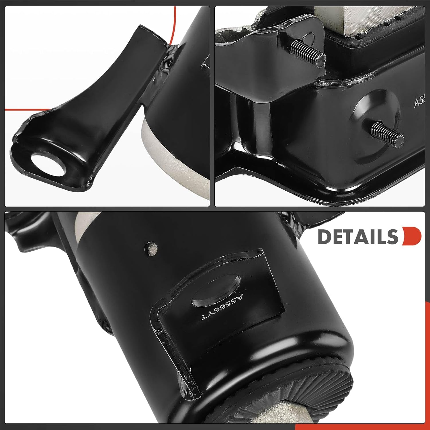 A-Premium 2PCS Engine Motor Mount and Transmission Mount Kit Compatible with Ford Fiesta 2011-2016, 1.6L, Naturally Aspirated Only, Replace# AE8Z6068B, BE8Z6068A