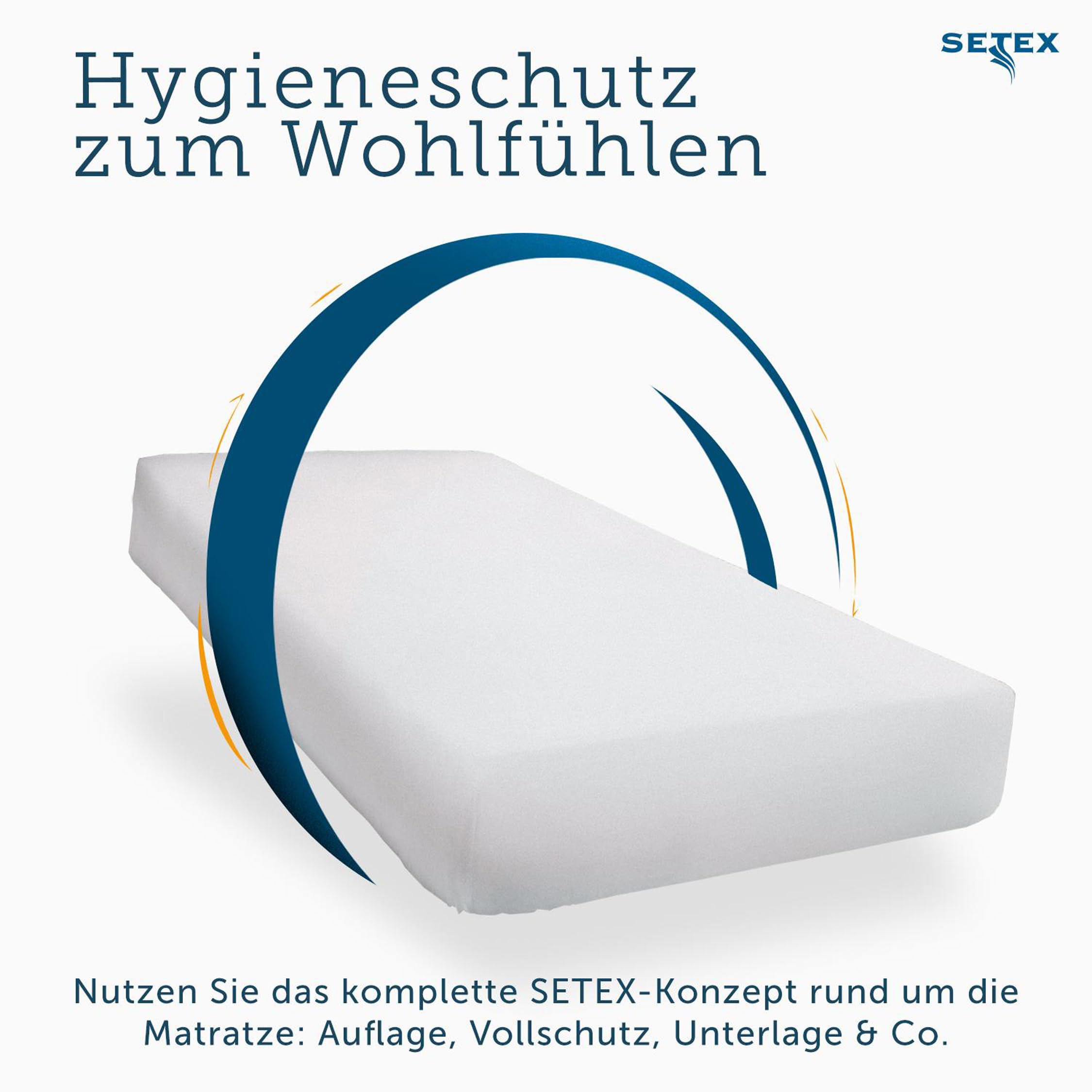 SETEX Molton Köper 1308090200404002 prześcieradło z gumką, 90 x 200 cm, 100% bawełna, Basic, kolor biały
