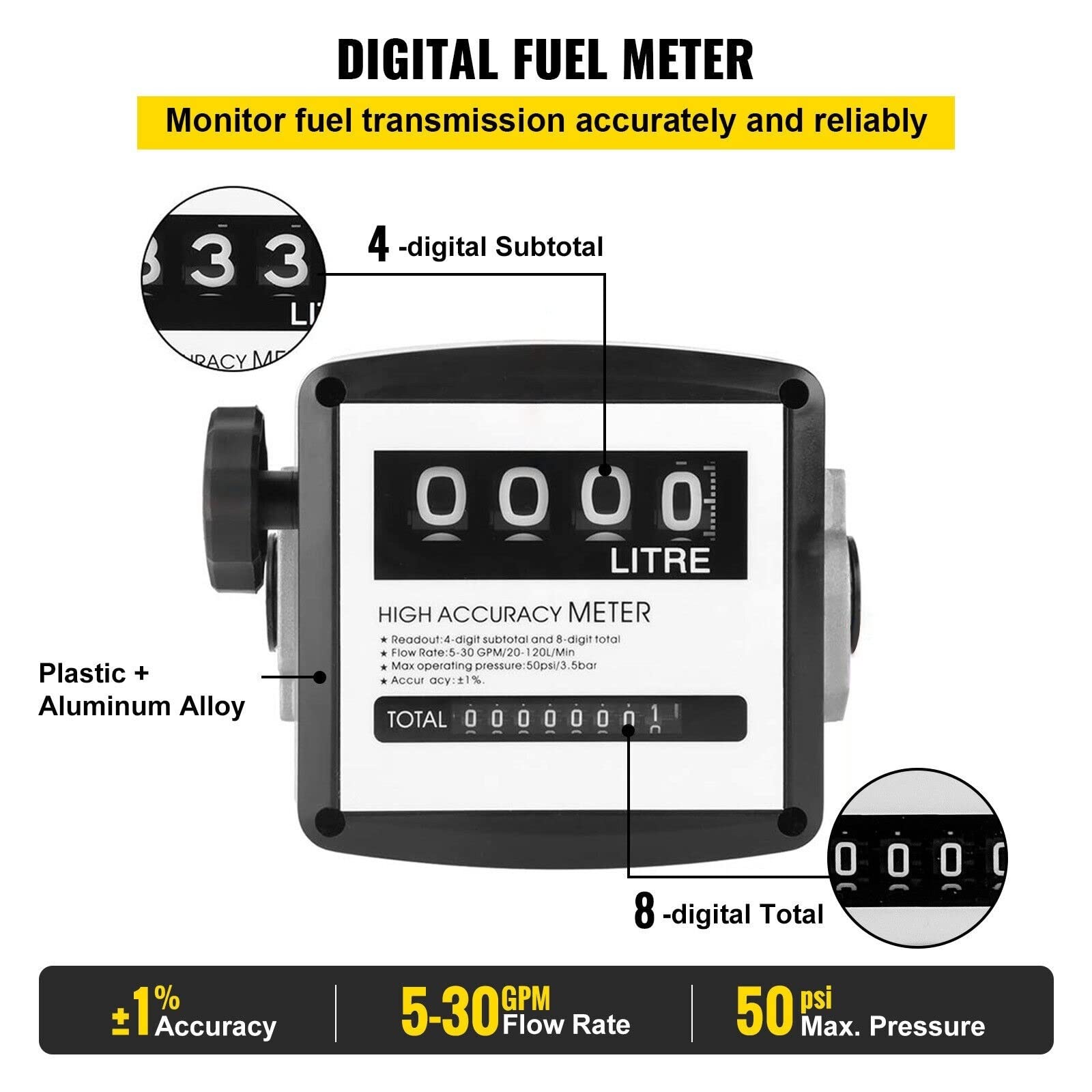 550W Autoadescante Pompa Olio Elettrica Trasferimento Bio Olio Combustibile Diesel 60L/Min Valvola di Bypass Incorporata Bassa tensione
