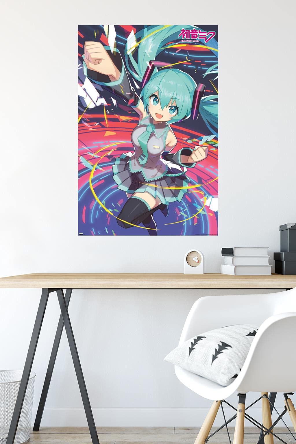 Amazon.com: Hatsune Miku - Fist Wall Poster, 34L