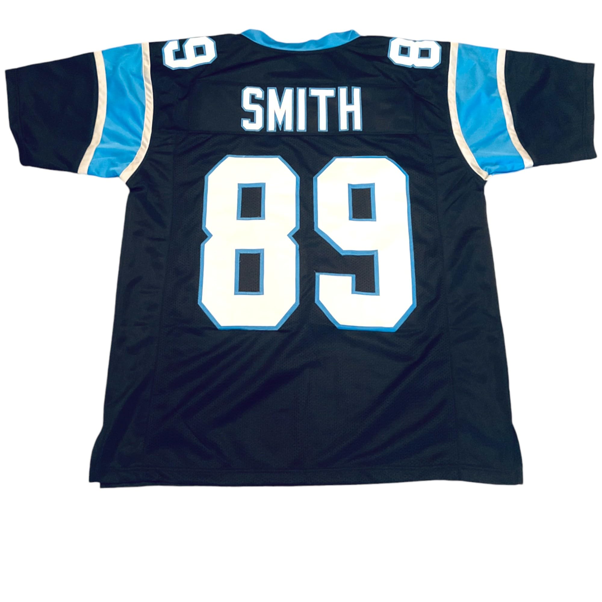 Steve Smith Sr. Black Jersey Stitched Custom Football New No Brand/Logos Adult Sizes (US, Alpha, Large, Regular, Regular, Black)