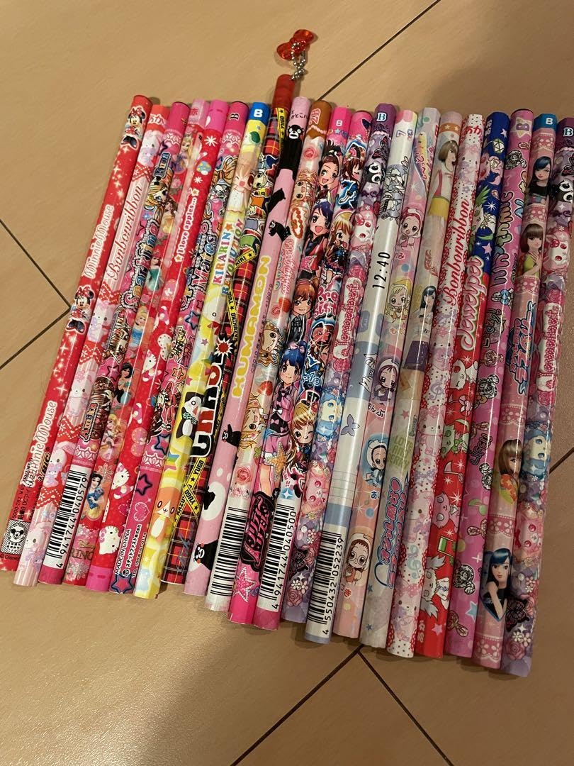 Amazon.co.jp: 平成レトロ えんぴつ 21本セット : 文房具・オフィス用品